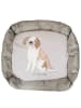 Mr. & Mrs. Panda Hundebett Saint Bernard Lebensretter ohne Spruch in Grau Pastell