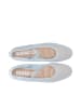 Bianco Ballerinas in SkyBlue