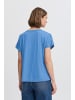 b. young Kurzarm-Bluse BYSELITA Regular fit in Blue Horizon
