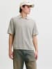 Jack & Jones Gestricktes Polo in Seagrass 1