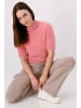 monari Kurzarmpullover für Damen in uni