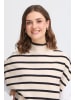 Fransa Poncho FRBITTE Boxy fit in Limestone melange mix