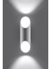 Nice Lamps Wandleuchte "NIXON 30" in Weiß Lichtrichtung auf und ab G9 LED NICE LAMPS