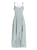 Vera Mont Abendkleid mit Volant in Smoky Salvia