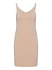 b.young Kleid Regular Fit Mini Spaghettiträger figurbetonend in Beige