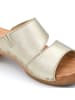Woody Sandale in gold