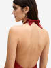 Marc O'Polo Badeanzug Shiny in tall poppy