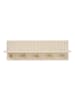ebuy24 Wandgarderobe Nika Beige 12 x 50 cm