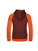 Trollkids Hoodie Stavanger in red brown