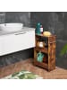 relaxdays Nischenwagen in Braun - (B)42 x (H)66,5 x (T)20 cm