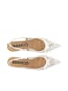Bianco Kitten Heels in WhiteLace