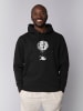 wat? Apparel Sweatshirt Funny Spaceman in Schwarz