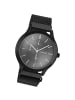 Oozoo Analog-Armbanduhr Oozoo Timepieces schwarz groß (ca. 45mm)