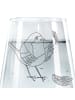 Mr. & Mrs. Panda Glas Rotkehlchen Federn ohne Spruch in Transparent