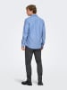 ONLY & SONS Oxford Hemd in Cashmere Blue 3