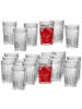 Ritzenhoff & Breker 24er Set Longdrinkgläser Paolo 330 ml in transparent