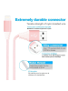 Platyne USB-auf-Lightning-Kabel 2 Meter in Rosa