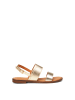 Marc O'Polo Sandale in champagner metallic