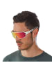 YEAZ SUNWAVE sport-sonnenbrille creme white/pink in pink