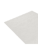 Beliani Kurzflor GANNETT in Weiß - (W) 160 x (L) 160 cm
