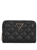 Guess Giully II SLG - Geldbörse M 4cc 14 cm (beige) in schwarz