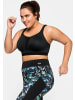 sheego Sport-BH in schwarz