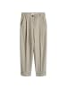 Marc O'Polo Bundfaltenhose regular in Pure Taupe Melange