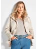 GOLDNER Elegante Outdoor-Jacke in stein