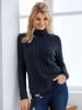 Heine Feinstrickpullover in marine