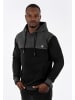 Alessandro Salvarini Kapuzenpullover Alessandro Salvarini Herren Hoodie AS315 in Dunkelgrau