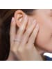 Steel_Art Fingerring Damen Senna silberfarben poliert in weiss