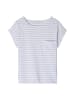 Marc O'Polo Gestreiftes T-Shirt regular in Light Blue