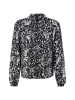MARC CAIN SPORTS  Schlupfbluse in schwarz weiß