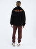COFI 1453 Fleecejacke Money Oversize in Schwarz