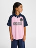 Hummel T-Shirt Raglanärmel Hmljr Loose Kinder in ROSEATE SPOONBILL