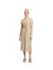 CARTOON Leinenkleid mit Cut-Outs in Elm