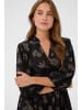 Kaffe Kleid KAeverly Regular fit in Black_Brown Flowers