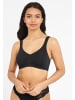 PETITE FLEUR Entlastungs-BH in schwarz+weiß