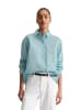 Marc O'Polo DENIM Bluse mit Falten-Detail regular in Blue Fog