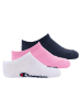 Champion Socken 3er Pack in Pink/Weiß/Blau