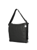 Mandarina Duck Mellow Leather - Schultertasche 36 cm (warm taupe) in nero