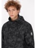 Schmuddelwedda Herren Anorak in Dunkelgrau Schwarz Camouflage