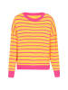 KIANNA Women Sweater in ORANGE MULTICOLOR
