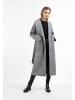 DreiMaster Vintage Damen Übergangsmantel Aus Wollgemisch in Grau Melange
