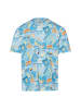 Nils Sundström T-Shirt in hellblau mehrfarbig - 0001