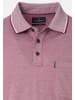 Casa moda Poloshirt Basic in Grau / rot