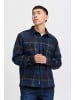 BLEND Langarmhemd BHOvershirt in Blau