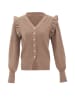 NAEMI Strickjacke in Taupe