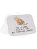 Mr. & Mrs. Panda 2er Set Topflappen Otter Kind mit Spruch in Grau Pastell