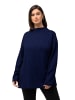 Ulla Popken Sweatshirt in titan blau